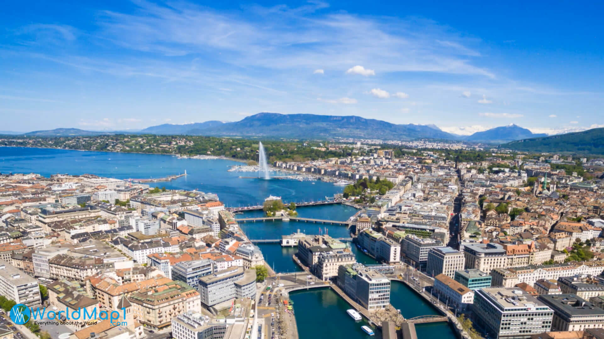 Geneva and the Jet D'Eau